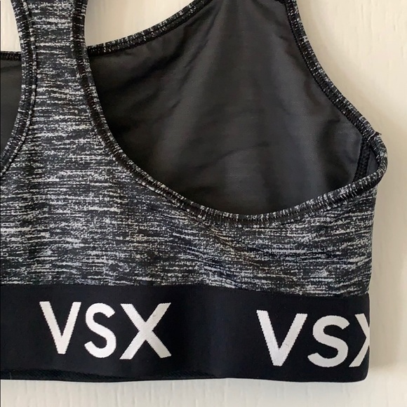 NWT VICTORIA’S SECRET VSX Marled Racerback Body-Wick Sports Bra - Picture 9 of 16